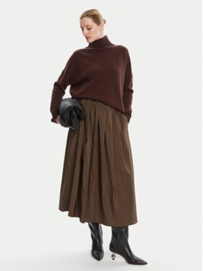 Weekend Max Mara Spódnica trapezowa Zarda 2525106031 Brązowy Regular Fit