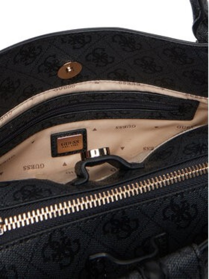 Guess Torebka Yvonne Logo HWSG23 78060 Czarny