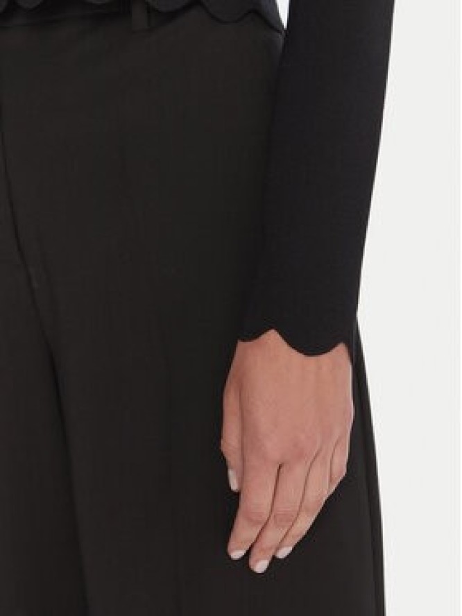 TWINSET Kardigan 252TP320A Czarny Regular Fit