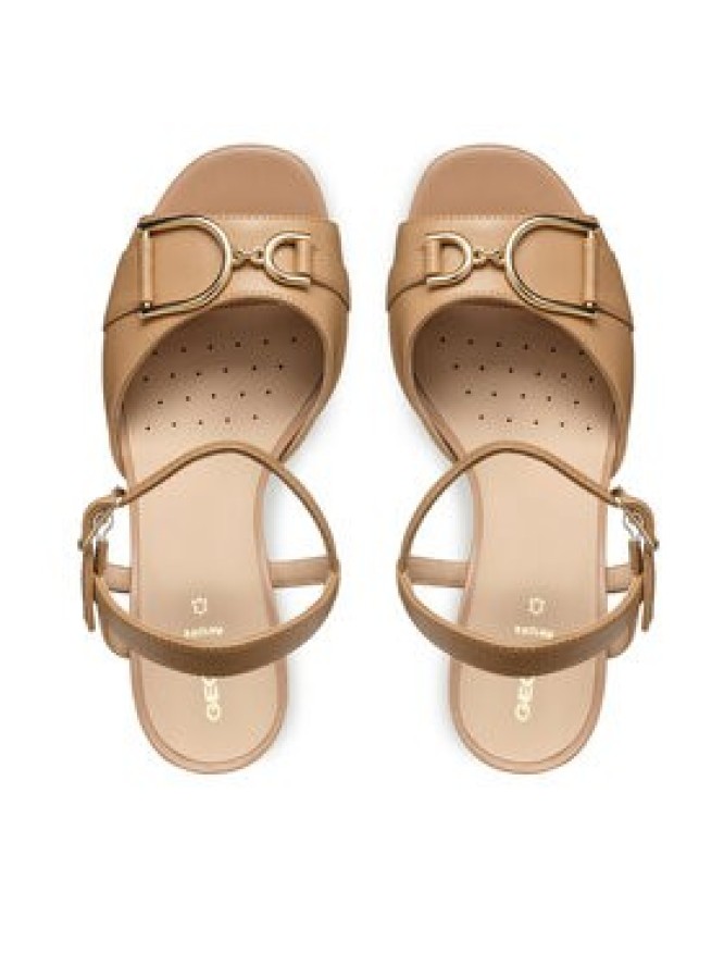 Geox Sandały D New Eraklia 80 D55RPA 000TU C5000 Beżowy