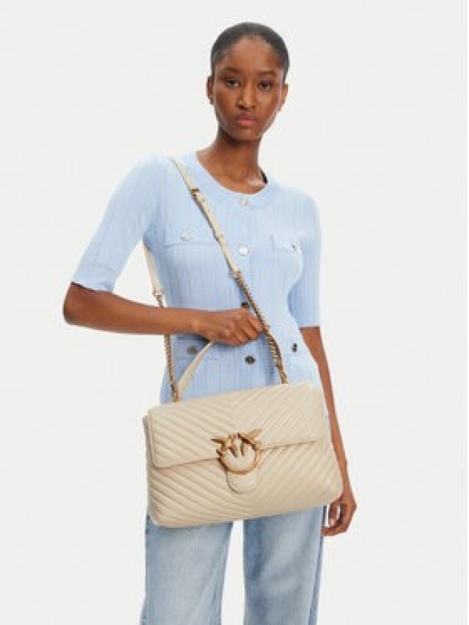 PINKO Torebka Love Lady Puff Big Cl 100042 A0GK Z14Q Biały