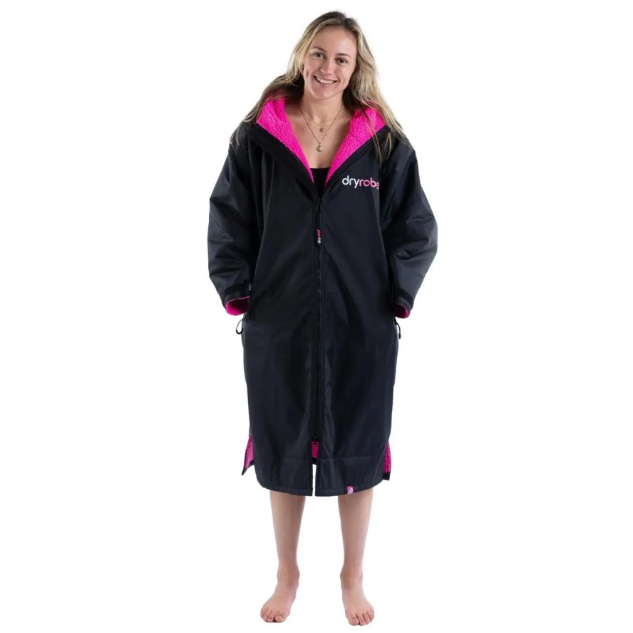 Poncho wodoodporny z długimi rękawami Dryrobe Advance