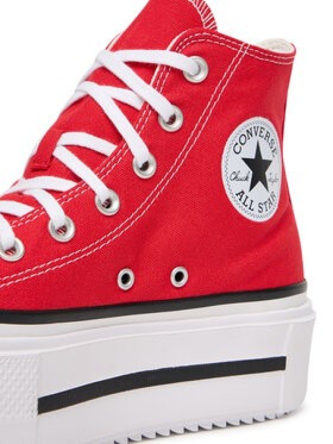 Converse Trampki Chuck Taylor All Star Lift Double Stack A15542C Czerwony