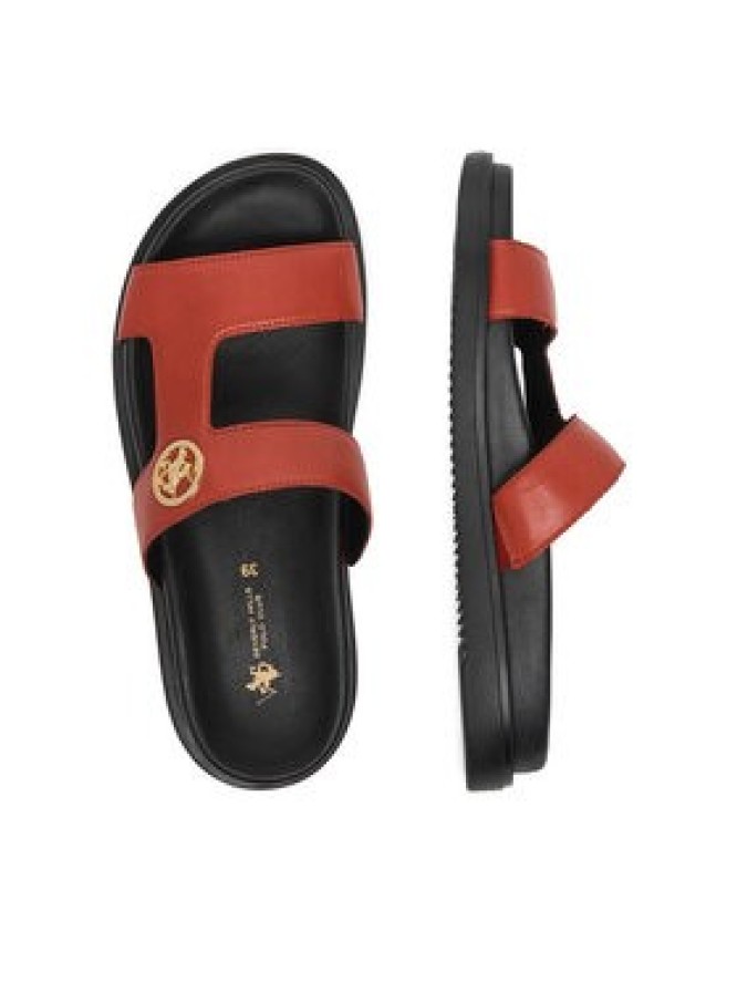 Beverly Hills Polo Club Klapki EO-WI16-SERDINIA-04 Czerwony