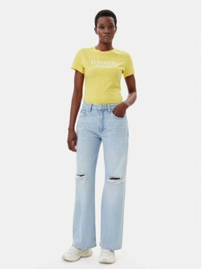 Tommy Jeans Jeansy Mia DW0DW21282 Niebieski Relaxed Fit