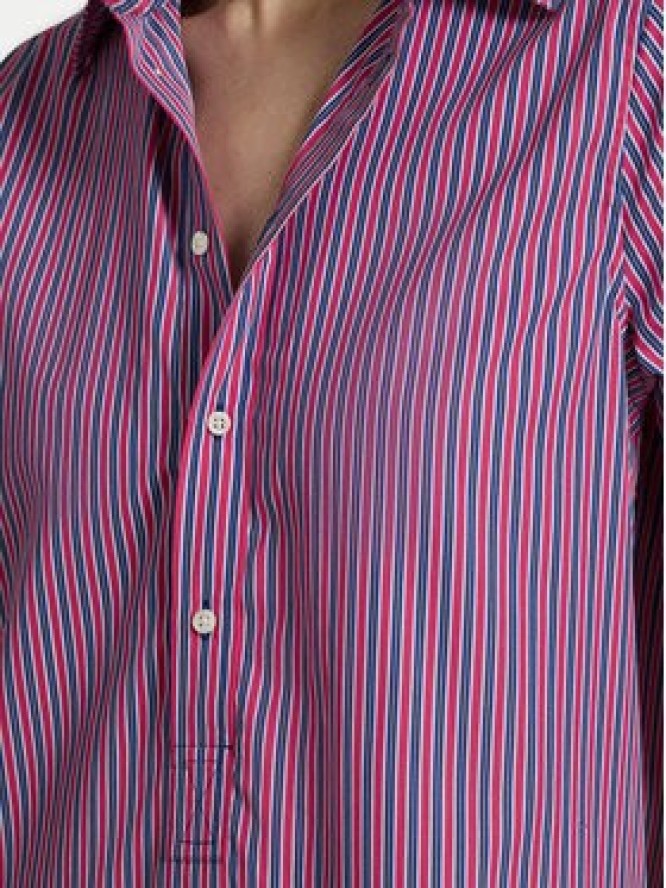 Polo Ralph Lauren Sukienka koszulowa 211959914002 Fioletowy Regular Fit