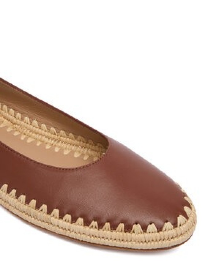 Max Mara Espadryle 2614521012670 Brązowy