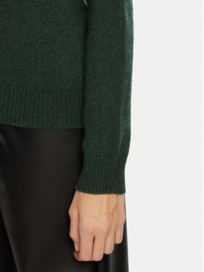 Vila Sweter Ril 14054177 Zielony Regular Fit