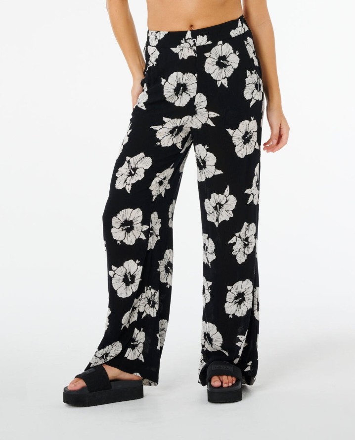 Rip Curl Party Pack Beach Pant - Black/OFF White