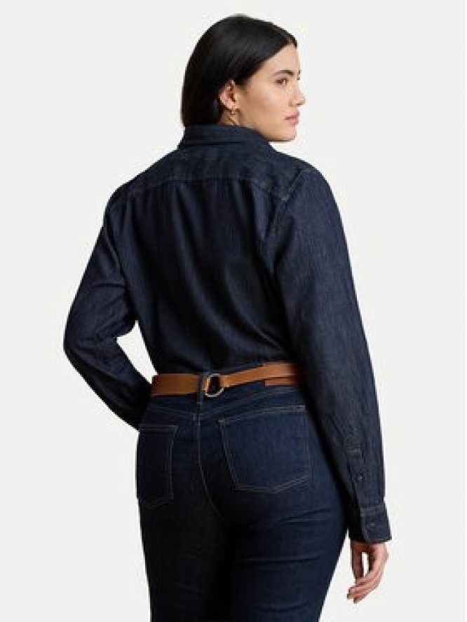 LAUREN RALPH LAUREN Koszula jeansowa 200B20825001 Granatowy Regular Fit