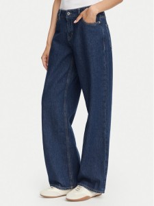 HUGO Jeansy Gamala_B 50573178 Granatowy Baggy Fit