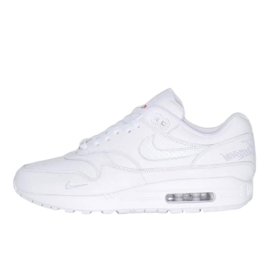 Buty do chodzenia dla dorosłych Air Max 1 '87 SP Supreme Triple White