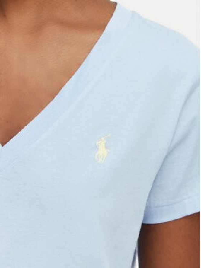 Polo Ralph Lauren T-Shirt 211B14611001 Niebieski jasny Straight Fit