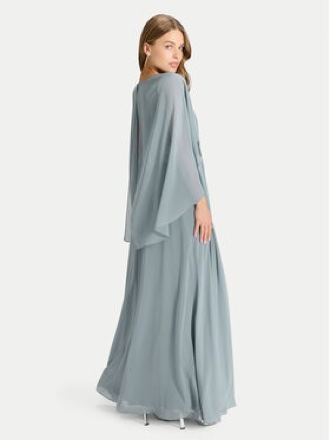 Swing Sukienka wieczorowa 5AI10300 Niebieski Regular Fit