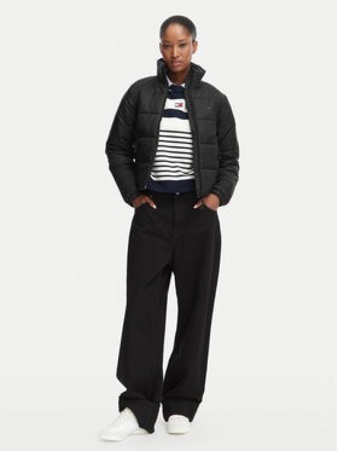 Tommy Jeans Kurtka przejściowa DW0DW23487 Czarny Regular Fit
