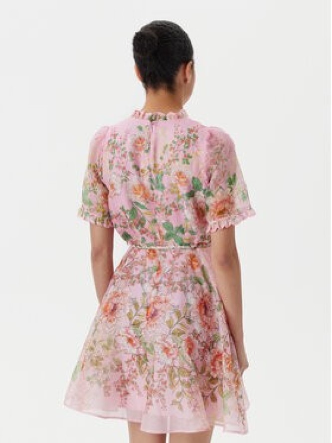 Hale Bob Sukienka letnia 4YPR654A Różowy Regular Fit