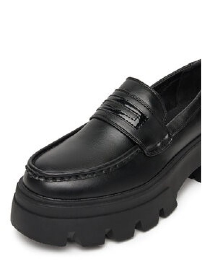 DeeZee Loafersy KX2212004 Czarny