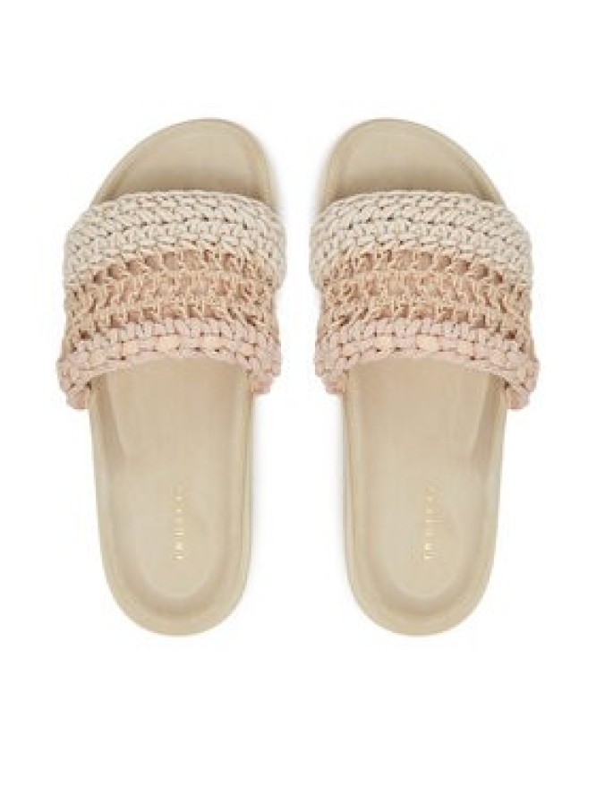 Inuikii Klapki Loose Knitted 70104-110 Beżowy