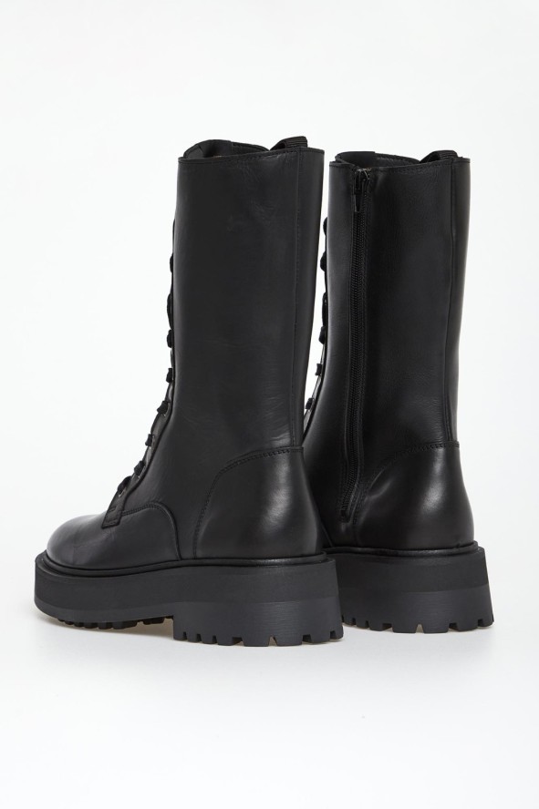 Trapery damskie skórzane AERONAUTICA MILITARE