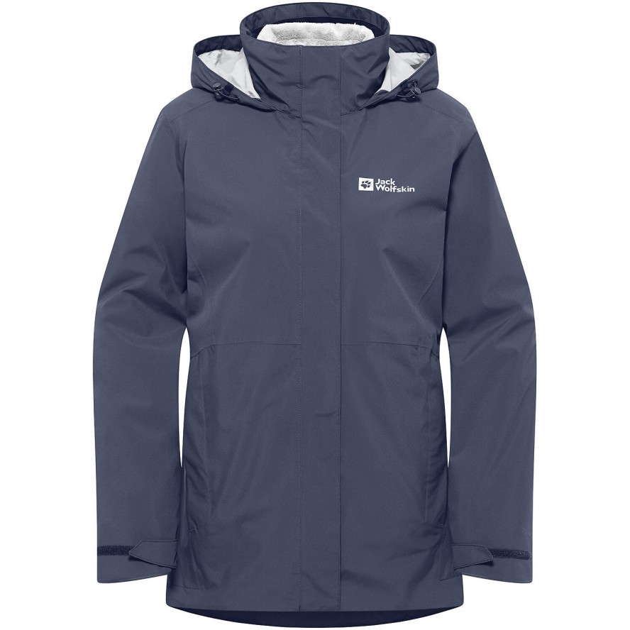 Kurtka 3w1 damska Jack Wolfskin Rotwand 3In1