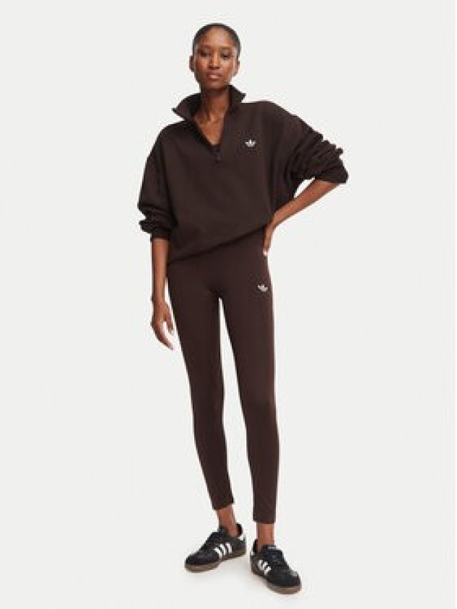 adidas Legginsy Essentials Seamless Leggings IA4522 Brązowy Slim Fit