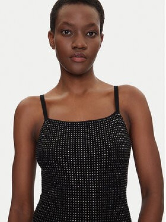 Guess Sukienka dzianinowa W5GK45 Z3MN2 Czarny Regular Fit