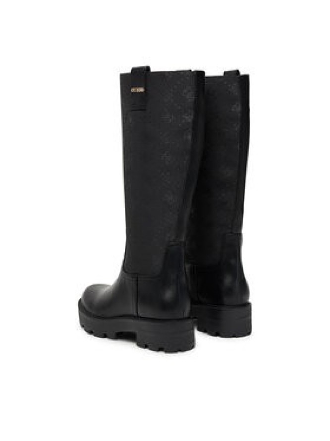 Guess Kozaki FLFYNN FAL11 Czarny