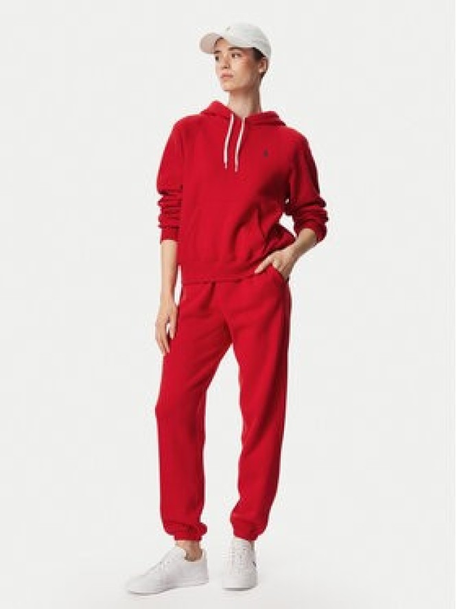 Polo Ralph Lauren Spodnie dresowe 211971700515 Czerwony Regular Fit