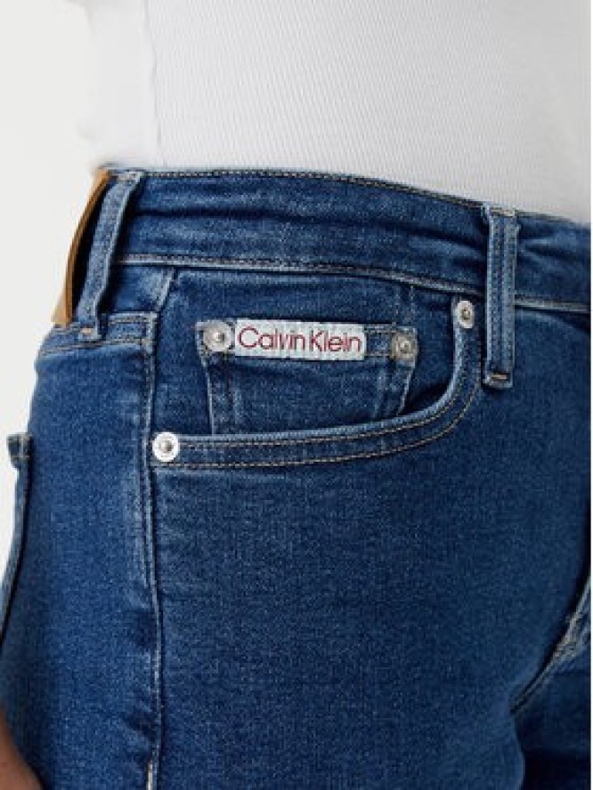 Calvin Klein Jeans Szorty jeansowe J20J225160 Granatowy Regular Fit