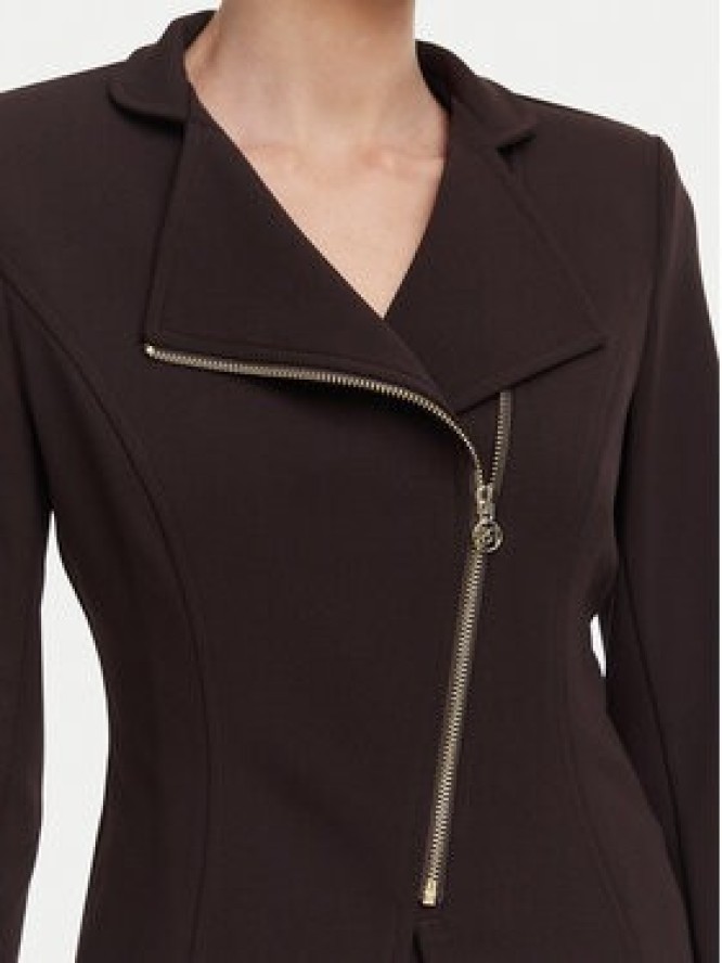 Rinascimento Marynarka CFC0130203003 Brązowy ciemny Slim Fit