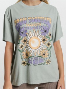 Koszulka z nadrukiem - szary