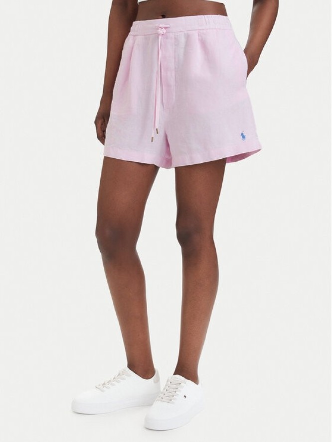 Polo Ralph Lauren Szorty materiałowe 211A12950007 Różowy jasny Relaxed Fit