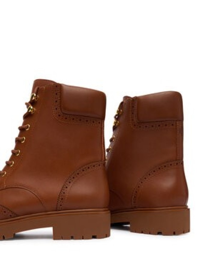 LAUREN RALPH LAUREN Trzewiki Alysn 802977885001 Brązowy