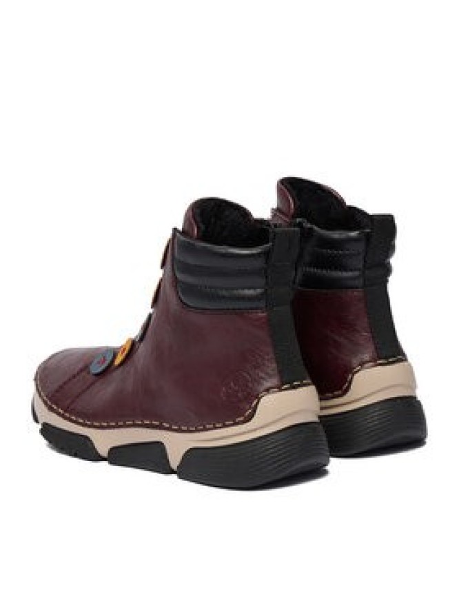 Rieker Botki CEO-45977-30 Bordowy