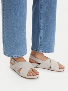 Timberland Sandały TB0A41PQF481 Écru