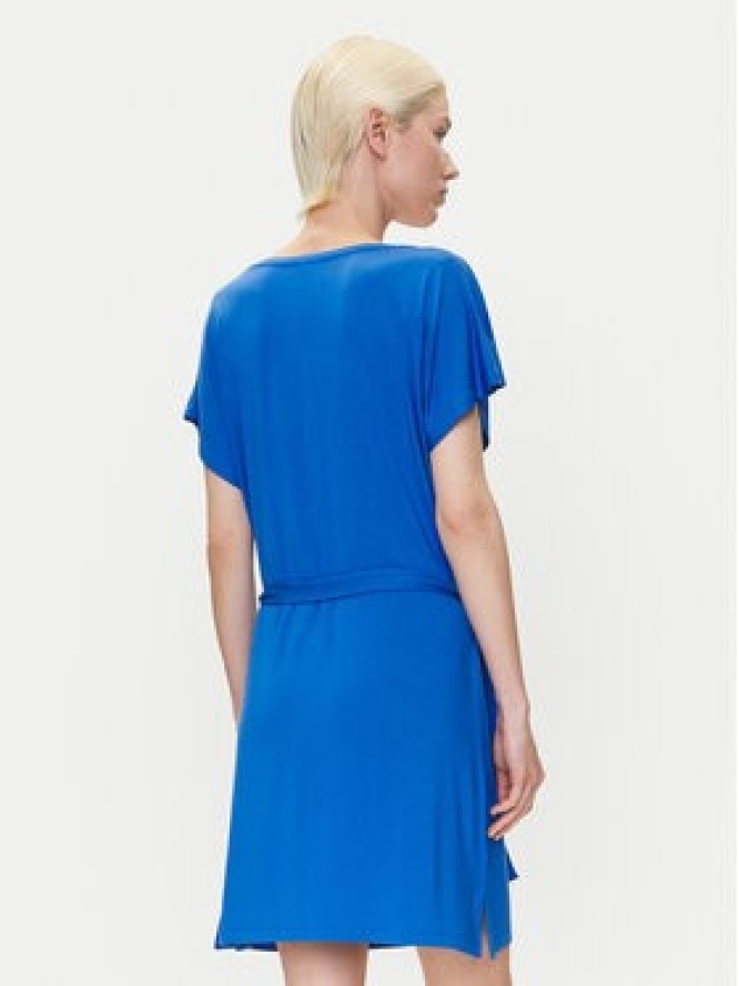 Emporio Armani Sukienka codzienna EW000783 AF12192 UA012 Niebieski Regular Fit