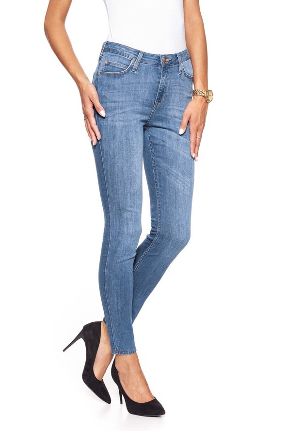 SPODNIE DAMSKIE LEE SCARLETT HIGH DARK DELUXE L626SVMK 112145314