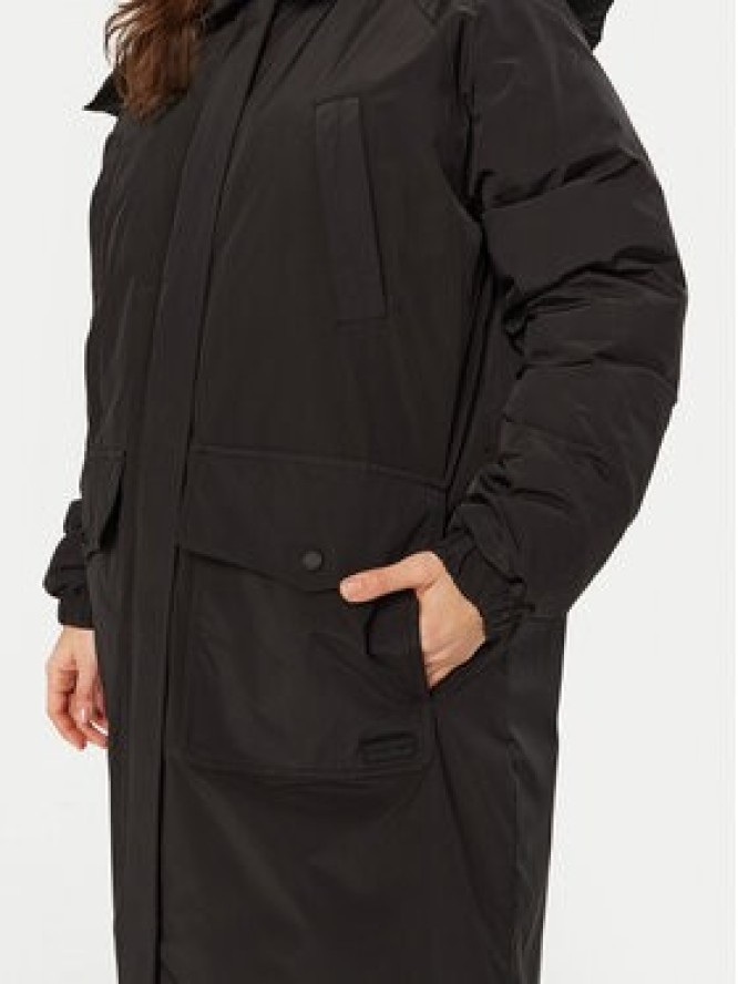 Hunter Płaszcz przejściowy HARW0014242 Czarny Regular Fit