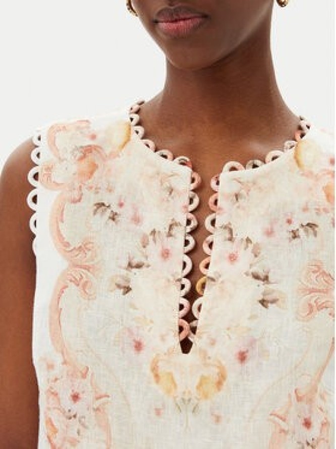 TWINSET Bluzka 251TT2442 Beżowy Regular Fit