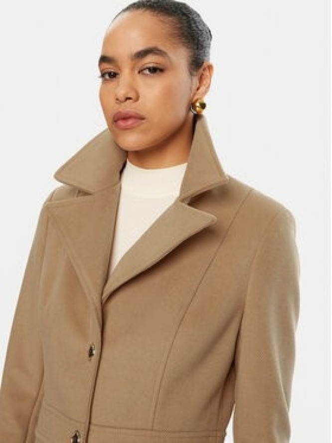 Rinascimento Płaszcz przejściowy CFC0121913003 Beżowy Regular Fit