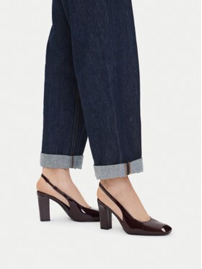 JENNY Czółenka CEO-CD24-190-1 Bordowy