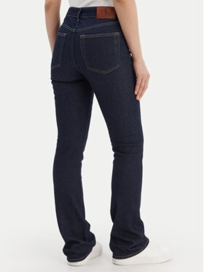 Calvin Klein Jeans Jeansy LV047D732G Granatowy Bootcut Fit