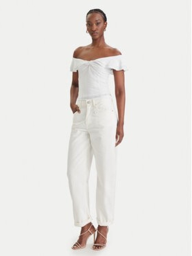 Guess Bluzka W6GP23 K3106 Biały Regular Fit