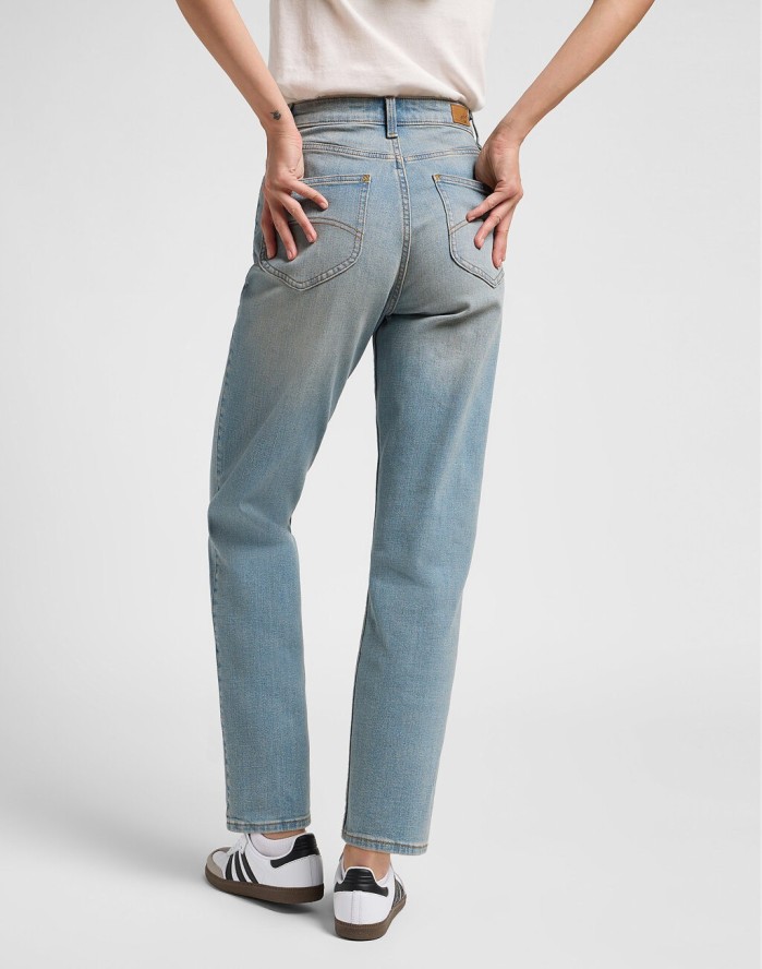 DAMSKIE SPODNIE LEE CBL MOM JEANS DENIM DAYS L34HUXE27 112340616