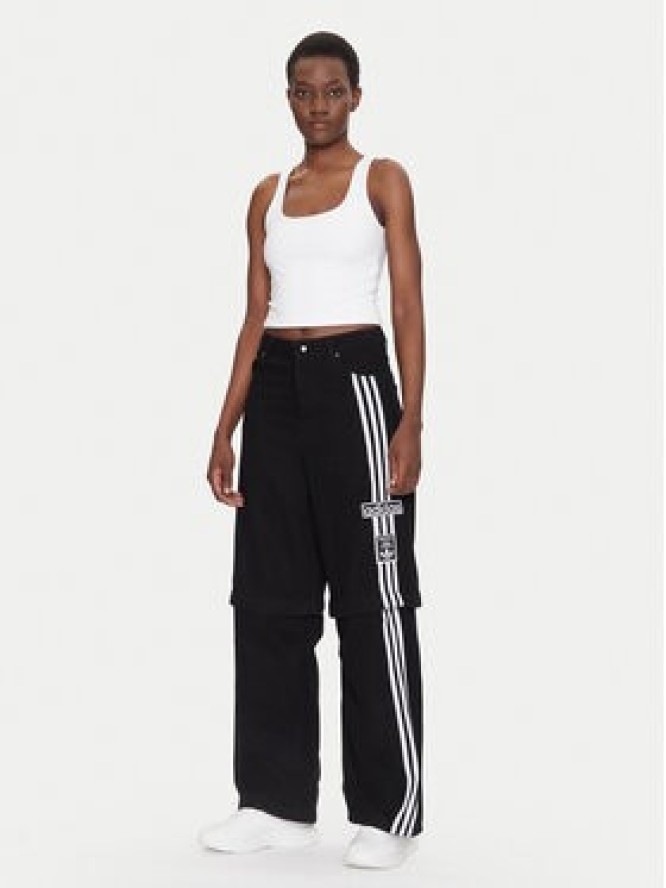 adidas Jeansy Adibreak JD0082 Czarny Wide Leg