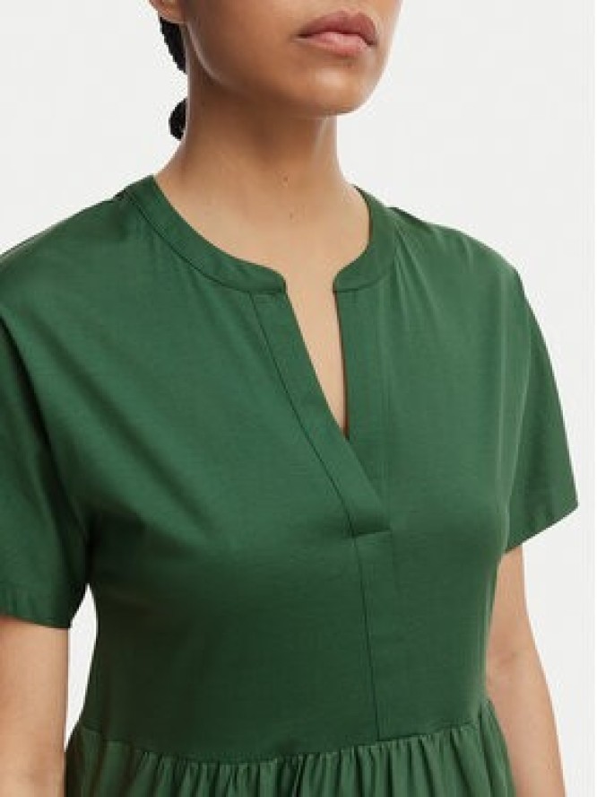 Weekend Max Mara Sukienka letnia Capsula 2615621032 Zielony ciemny Regular Fit