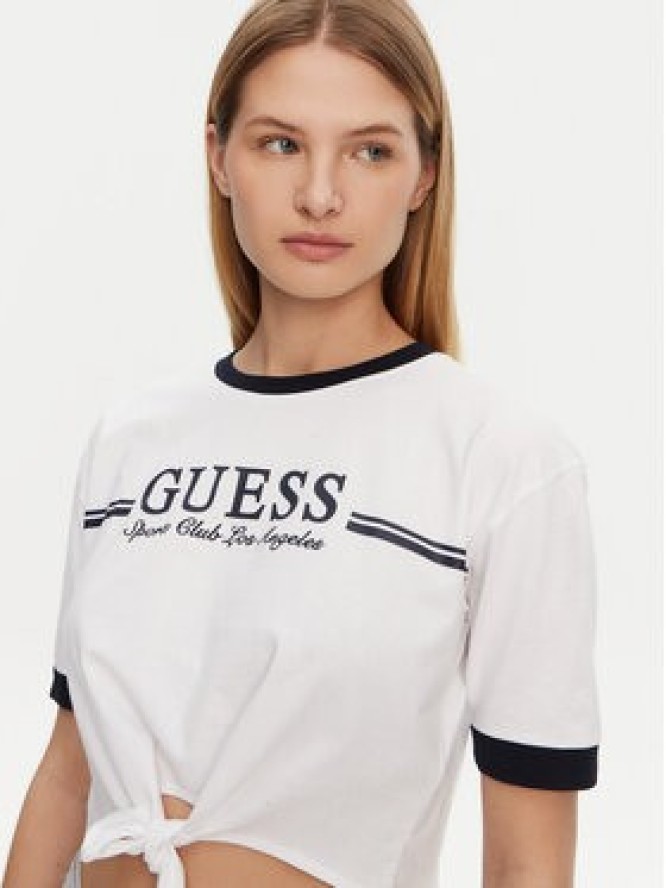 Guess T-Shirt V5GI05 I3Z14 Biały Regular Fit