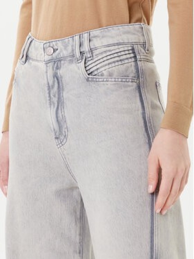 BOSS Jeansy C_Marlene Hr Split 50542436 Szary Relaxed Fit