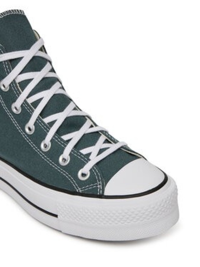 Converse Trampki Chuck Taylor All Star Lift Platform A12596C Zielony