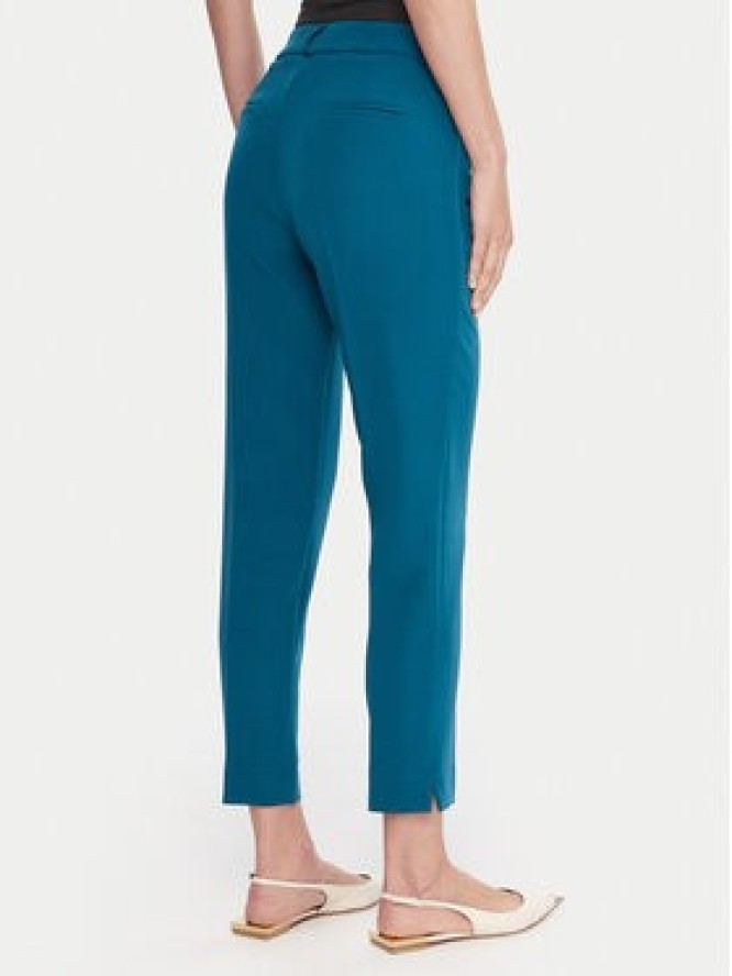 Maryley Spodnie materiałowe 25IB52Z/M17/43LK Turkusowy Regular Fit